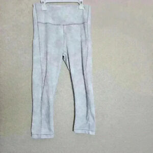 Athleta Leggings Womens Ultimate Stash Pocket Capri Athleisure Gym